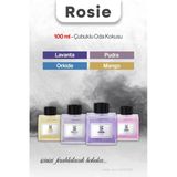 ROSIE 100 ml Oda Kokusu 4'lü Lavanta, Mango, Orkide ve Pudra