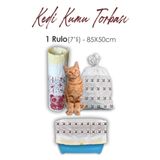 Rosie Kedi Kumu Torbası, 7 Adet 85 X 50 Cm, Büzgülü