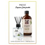ROSIE Paçuli Koku Seti, Yedek Şişe 250 ml + Çubuklu Oda Kokusu 100 ml