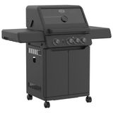 Rösle Allflame Peer 3 Gazlı Barbekü İstasyonu Siyah 25055