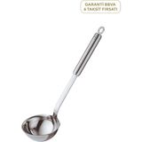 Rösle Paslanmaz Çelik Servis Kepçesi 9 cm - Gümüş - Standart