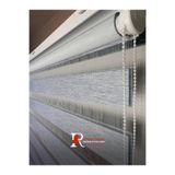Rossa Home Concept Ithal Bambu Gri Bambu Stor Zebra Perde Etek Dilimsiz