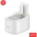 Rossclean Kablosuz - Sensörlü- 4l Ultra Sessiz App Uygulamalı 60 Gün Kullanım Kedi Köpek Akıllı Su Kabı - Beyaz