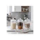 Rossel Premium Rina Üçlü 750ml Cam Kavanoz Seti (3 Adet)
