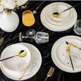 Rossel Premium Tree Of Life Bone China 24 Parça Yemek Takımı Ekselans-320