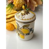 Rossev Amarolli Emaye Kavanoz 15 cm - 1 Adet - 200 ml - Renkli