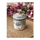 ROSSEV Blue Emaye Kavanoz -12 Cm