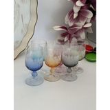 Rossev Mercan Mix Kahve Yanı Kristal Su KADEHI-135ML - Renkli - 135 ml