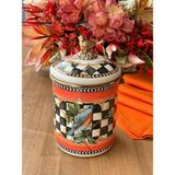 Rossev Paradise Emaye Kavanoz-15 cm - 1 Adet - 250 ml - Renkli
