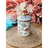 Rossev Vintage Emaye Kavanoz-15 cm - Renkli