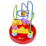 Rossie Ahşap Boncuklar Montessori Mama Sandalyesi Oyuncağı | 1 yaş+ | & Classic