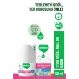 ROSSMANN %100 Doğal Roll-on Kadın Deodorant Ter Kokusu Önleyici Bitkisel Leke Bırakmayan Vegan 50 ml