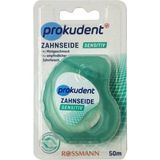 Rossmann Prokudent Hassas Diş İpi 50 m Nane Aromalı Genişleyen Lifli Etkili Temizlik Almanya