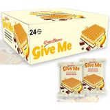 Rosso Bianco Muz Kremalı Kare Gofret 30GR.*24ADET - 24 Adet
