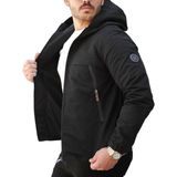 Rosspall Erkek Mat Mevsimlik Mont - Zarif ve Fonksiyonel - Siyah - 2XL