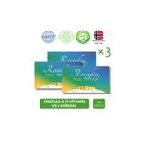Rossylia Multimax Omega-3, Folik Asit, Iyot, B12 Içeren Multivitamin Ve Multimineral 30 Kapsül 3'lü Kutu