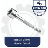 Rot Mili Sökme Aparatı Frezeli