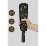 ROTA 10 Telli Ekstra Dayanıklı Fiber Tel Otomatik Açılır/kapanır Şemsiye 3060w Büyük Kalp