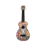 Rota Hawiian Soprano Kedi Desenli Komposit Ukulele