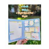 Rota Hediyelik Cınnamoroll Kawaii Sanrio Yapışkanlı Postitli Defter Planlayıcı Not Defteri Sticker
