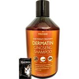 Rota Style Dermatin Uzun Güçlü Saç Besleme Ginsengli Özel Bakım Sampuani 500 ml X4 Shampooı + Hediye Jel - Renkli - Paket
