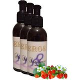 Rota Style Eros Çilek Kokulu Masaj Yağı 3 Adet 120 ml - Renkli
