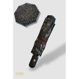 ROTA Tam Otomatik 8 Telli Dayanıklı Fiber Tel Şemsiye - RT-3020W - Kedili Desen