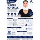 Rotantix Medikal Sünger Boyunluk,boyun Fıtığı Boyun Destek Boyun Düzleşmesi Korse - Ten - XL