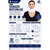Rotantix Medikal Sünger Boyunluk,boyun Fıtığı Boyun Destek Boyun Düzleşmesi Korse