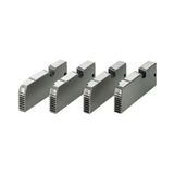 Rothenberger 056371X – Pafta Tarağı / Diş Açma Çeneleri (Bspt R 1″–2″, 4’lü Set) - 1″ – 2″ BSPT R
