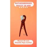 Rothenberger Rocut 38 mm Plastik Boru Kesme Makası