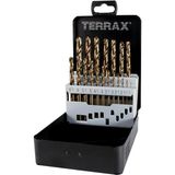 Rothenberger Terrax By Ruko 19 Parça Hsse Co 5 Kobalt Alaşımlı Matkap Ucu Seti - Gri