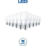 ROTHER RTL01113-10 Rother A60 LED Ampul 9W E27 810 Lümen 4000K Gün Işığı Enerji Tasarruflu Ampul 10 Adet