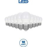 Rother RTL09121-10 Rother G45 LED Ampul 6W E27 470 Lümen 3000K Sarı Işık Enerji Tasarruflu Ampul 10 Adet