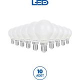 ROTHER RTL09201-10 Rother G45 LED Ampul 6W E14 470 Lümen 6000K Beyaz Işık Enerji Tasarruflu Ampul 10 Adet