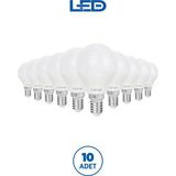 Rother RTL09201-10 Rother G45 LED Ampul 6W E14 470 Lümen 6500K Beyaz Işık Enerji Tasarruflu Ampul 10 Adet