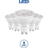 Rother RTL11103-5 Rother GU10 LED Spot Ampul 8W 700 Lümen 6500K Beyaz Işık Enerji Tasarruflu Ampul 5 Adet