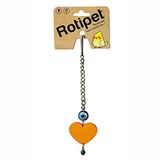 Rotifish Rotipet Kuş Oyuncağı Akrilik Şekilli Sarkaç Kalp Renkli