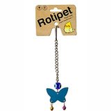 Rotifish Rotipet Kuş Oyuncağı Akrilik Şekilli Sarkaç Kelebek Renkli