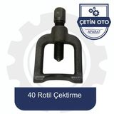 Rotil Çektirme - 40 Mm 80X80 Mm