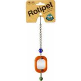 Rotipet Akrilik Çerçeveli Ayna Küçük Kuş Oyuncağı