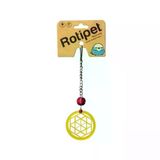 ROTİPET Rotipet kuş oyuncağı akrilik geometrik şekilli sarkaç-03