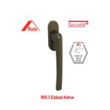 Roto Rotoline Secustik Eloksol Kahve Pencere Kolu