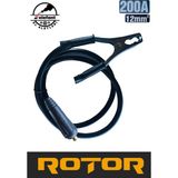 Rotor 12MM2, 200A Kaynak Kelepçesi, Topraklama Kelepçeli Kablo