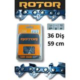 Rotor 325 1.5 72 36 Diş Motorlu Testere Zinciri - Gri