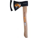 Rotor Ax 613 Ahşap Saplı Balta 1000gr Nacak Kamp Odun Kesme(39 CM SAP UZUNLUĞU)