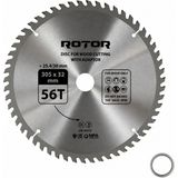 Rotor Daire Testere Bıçağı 305X32/25,4 mm 56T – Ahşap Kesim (Gönye ve Tezgah Tipi Testere) Adaptörlü