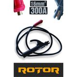 Rotor Kablolu Kaynak Pensesi (ELEKTROT TUTUCU) Kablo Takımı: Fiş- 12mm, Kablo- 16 Mm, 300a, 190 Cm