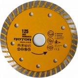 Rotor Seramik Kesme Elmas Kesici Disk 230x3.1x10x22.23 (TURBO SEGMENTLİ) - Seramik, Taş Ve Mermer Kesmek Için