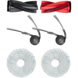 RotRever Roborock Qrevo Curv X,qrevo Curv 2 Pro Robot Süpürge Uyumlu Fırça,mop Paspas Bez Yedek Parça Seti-6 Parça - Set1
